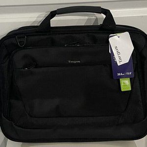 Targus CityLite Laptop Briefcase Black 15.6 Inches NWT